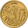 Ruanda - African Dime - 0,1g Gold **