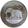 Somalia Elefant 2022  - 10oz Silber *