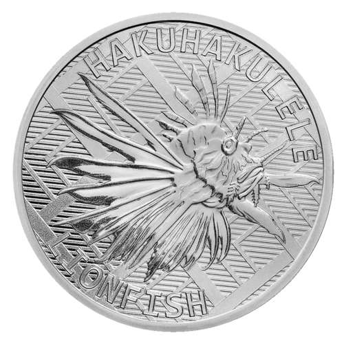 Lionfish 2022 - Tokelau - 1oz Silber *