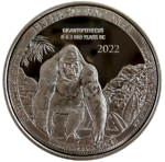 Gigantopithecus 2022 - Kongo - 1oz Ag *