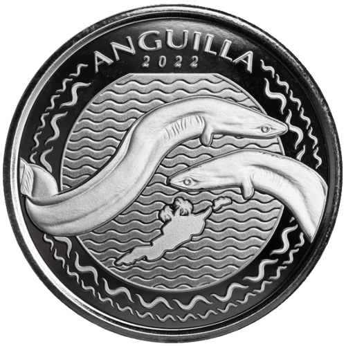 Anguilla 2022 - Aal - 1oz Silber *