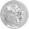 Ruanda - Nilkrokodil 2023 - 1oz Silber