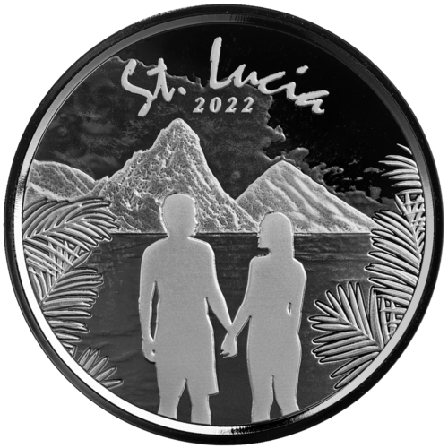 Paar 2022 - St. Lucia - 1oz Silber *