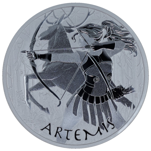 Gods of Olympus - Artemis 2023 - 1oz Silber *