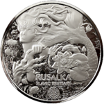 Rusalka - Slavic Bestiary 2022 - 1oz Silber *