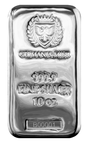 Germania Mint - 10oz Silberbarren